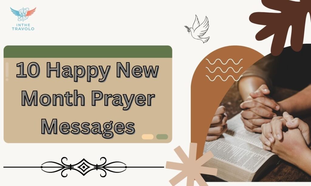 10 Happy New Month Prayer Messages