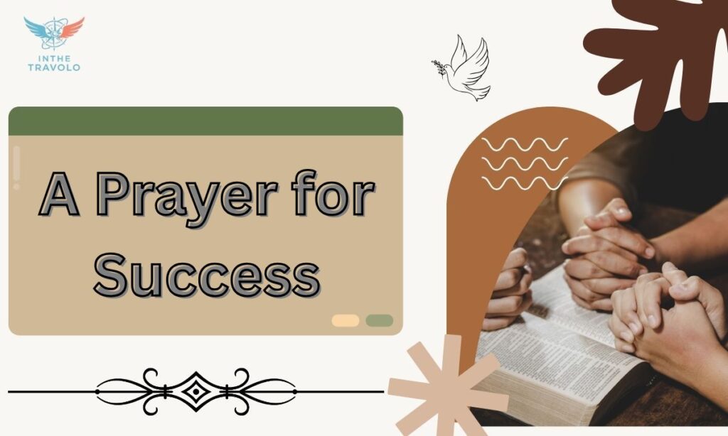 A Prayer for Success