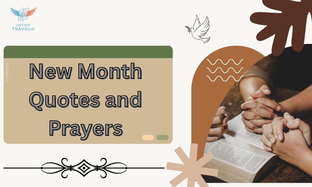 New Month Quotes and Prayers