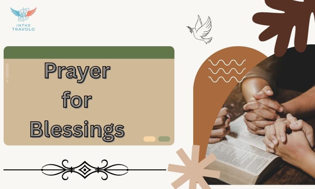 Prayer for Blessings