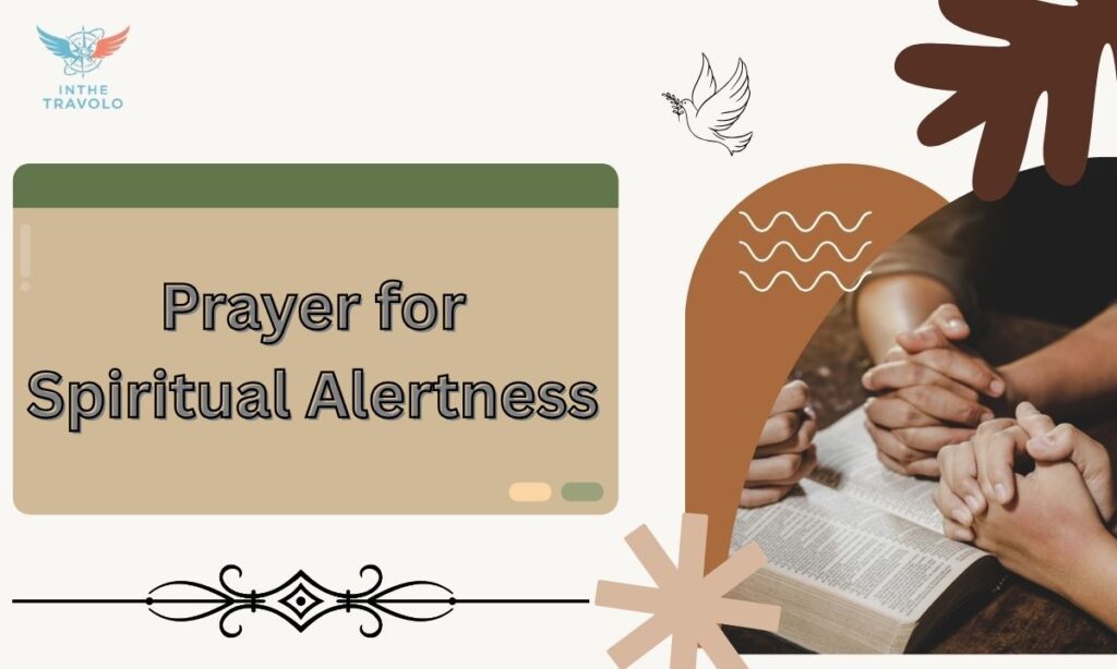 Prayer for Spiritual Alertness