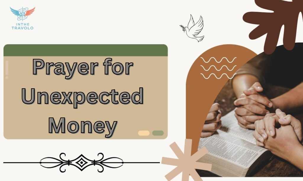 Prayer for Unexpected Money