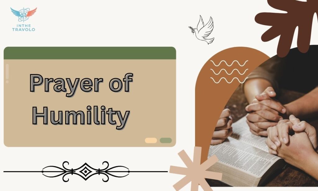 Prayer of Humility