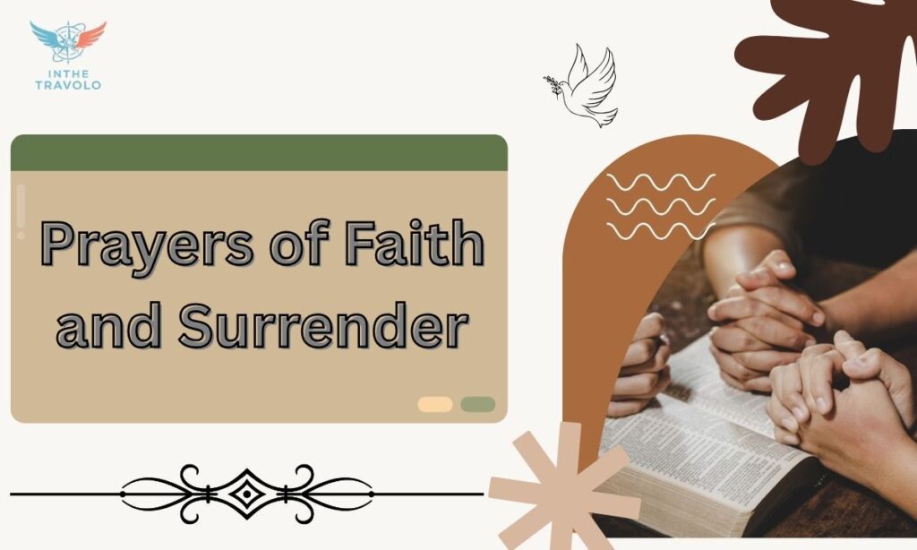 Prayers of Faith and Surrender