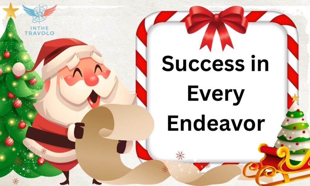 Success in Every Endeavor