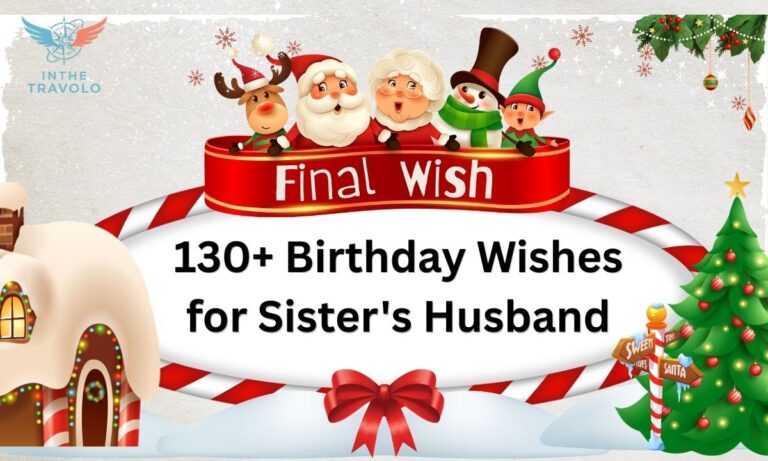 130+ Birthday Wishes for Sister's Husband