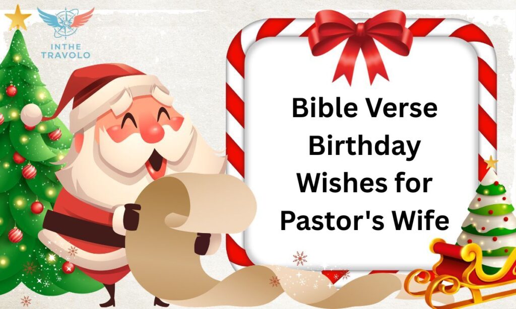 Bible Verse Birthday Wishes for Pastors Wife