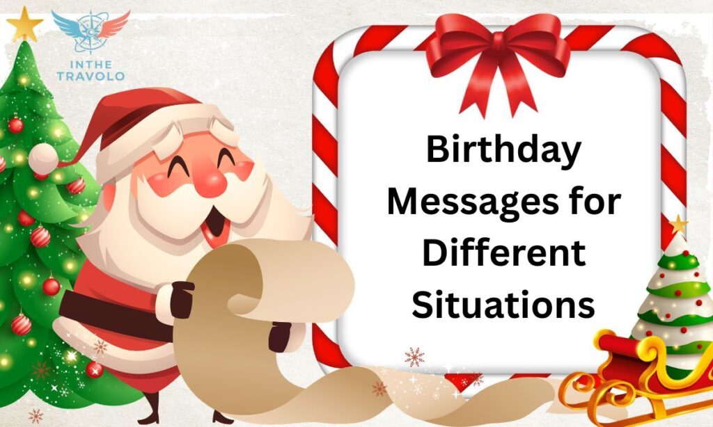 Birthday Messages for Different Situations