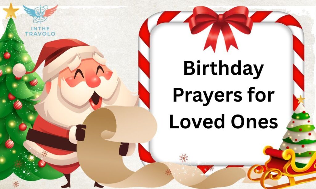 Birthday Prayers for Loved Ones