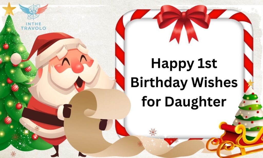 Happy 1st Birthday Wishes for Daughter