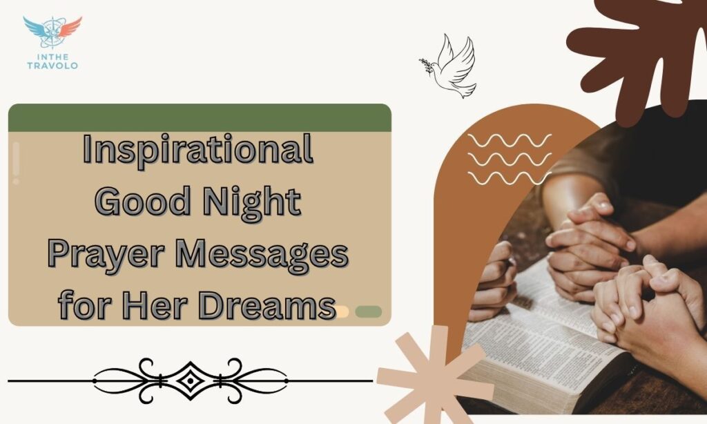 Inspirational Good Night Prayer Messages for Her Dreams