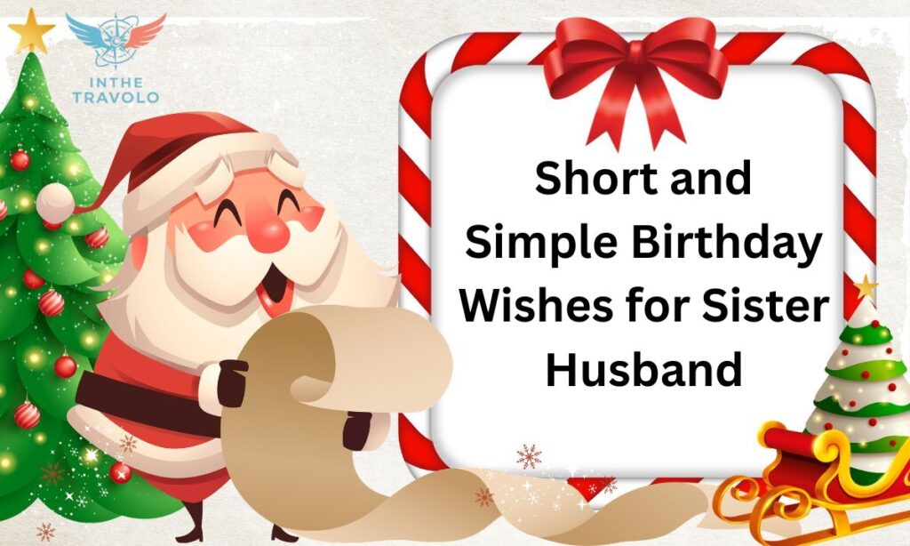 Short and Simple Birthday Wishes for Sister Husband