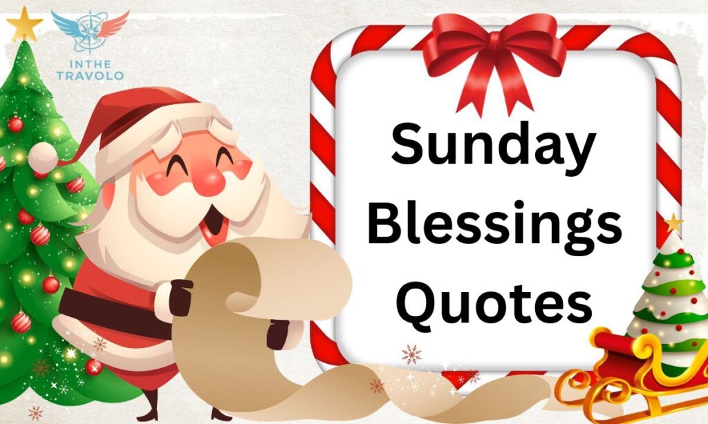 Sunday Blessings Quotes