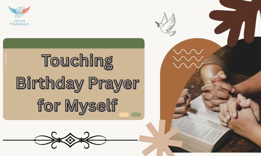 Touching Birthday Prayer for Myself